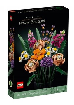 НАБОР LEGO CREATOR РЕАЛИСТИЧНЫЙ БУКЕТ ЦВЕТОВ