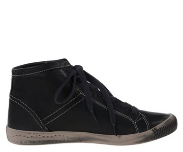 Botki Softinos ISLEEN Black Smooth Lea Roz.35