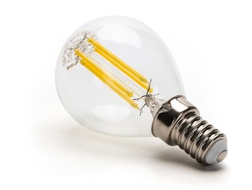 Żarówka Filament LED G80 E27 8W 2700K clear