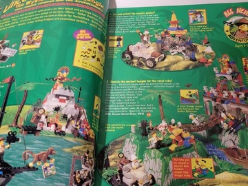 Каталог журнала Lego Shop at Home 1999 / Adventurers Star Wars Ninja Town
