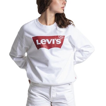 Levi's Graphic Standard Crew Hoodie 186860011 XS Białe