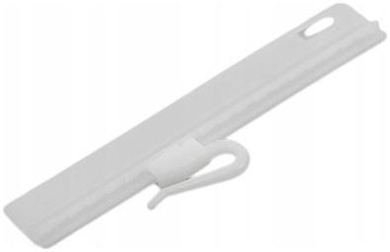 Haczyk, wieszak microflex do zasłon na fleksach 20 szt 95mm, oryginalny