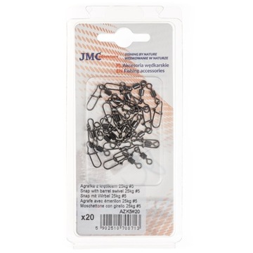 AGRAFKA Z KRĘTLIKIEM JMC ADVENTURE 25kg /20szt
