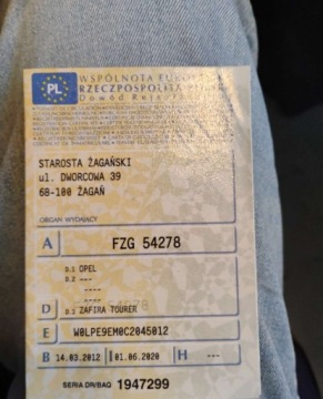Opel Zafira C Tourer 2.0 CDTI ECOTEC 130KM 2012 Opel Zafira 2012r, 2.0 CDTI. Uszkodzony boki. 2.0 Diesel 130KM, zdjęcie 24