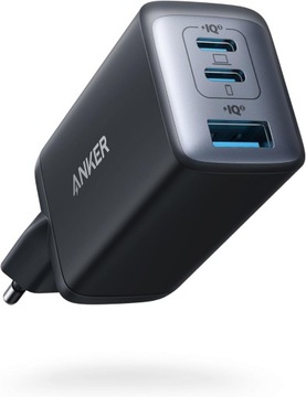 Anker GaNPrime 735 65W SZYBKA ŁADOWARKA POWERPORT III 1x USB-A 2x USB-C