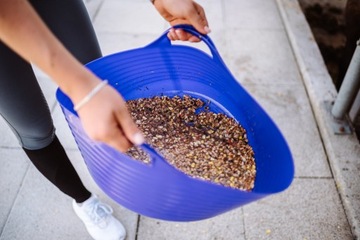 ГИБКАЯ ВАННА ДЛЯ ЛОШАДЕЙ 14Л ДЛЯ КОРМОВ FLEXBAG