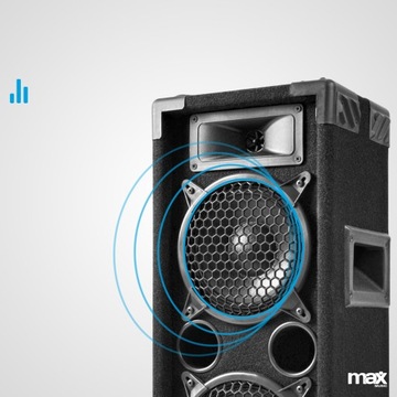 Kolumna PASYWNA 2x 6'' 2-drożna 600W 8ohm Max