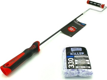 ZESTAW BLUE DOLPHIN SERIA 330 2x Wałek Killer 10cm Uchwyt Kaloryferowy