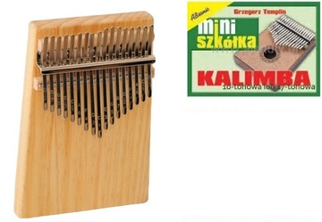 KALIMBA 17-DZWIEKOWA - ZESTAW SK-01 + MINI SZKOŁA