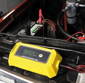 АВТОМАТИЧЕСКИЙ ИНТЕЛЛЕКТУАЛЬНЫЙ ВЫПРЯМИТЕЛЬ STANLEY 8А 6В 12В 5-250Ач AGM ГЕЛЬ ГЕЛЬ