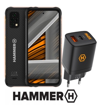 Smartfon HAMMER BLADE 4,6/128GB 6150mAh +Ładowarka