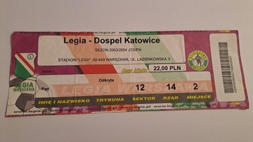 LEGIA WARSZAWA - GKS KATOWICE 22-11-2003