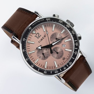 Zegarek Męski Timex TW2W47300 brązowy