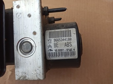 Тормозной насос ABS PEUGEOT 207 1.4 VTI 9665344180
