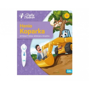 HENIO KOPARKA - MÓWIĄCA KSIĄŻKA CZYTAJ Z ALBIKIEM