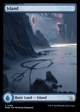 MTG MOM #284 Island