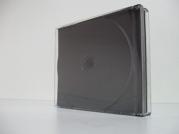 Коробки для компакт-дисков x 4 стандартные черные, 50 шт.
