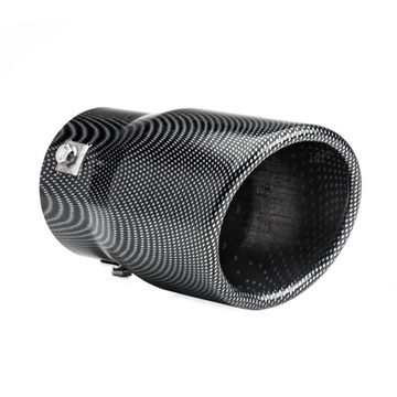 KONCOVKA TLUMIČE VÝFUKOVÝ OCEL NEREZ MT 007C CARBON