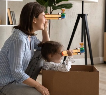 KALEJDOSKOP - MECHANICZNE PUZZLE 3D SMARTIVITY Z ILUZJAMI ŚWIATŁA