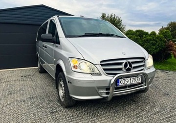 Mercedes Vito W639 Kombi Facelifting 116 CDI 163KM 2014 Mercedes-Benz Vito Bezwypadkowy, Serwisowany, Zarejestrowany, 4x4, 8 osobo, zdjęcie 2