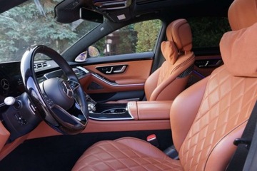 Mercedes Klasa S W223/V223 2022 Mercedes-Benz Klasa S S580, 4Matic, skretna os, panorama, kamera, FV23, zdjęcie 3