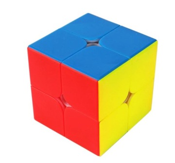 KOSTKA 2x2 logiczna kolorowa magiczna szybka MOYU