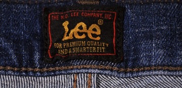 LEE spodnie SKINNY blue REGULAR jeans LUKE _ W30 L30