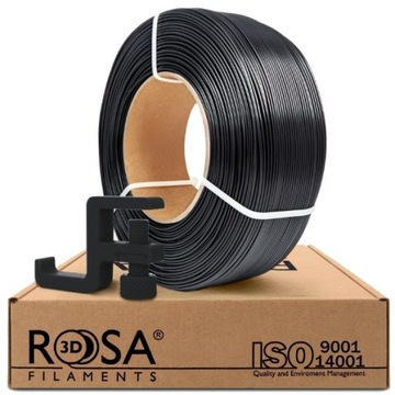 Filament Rosa3D ReFill PCTG Black Czarny 1kg 1,75mm