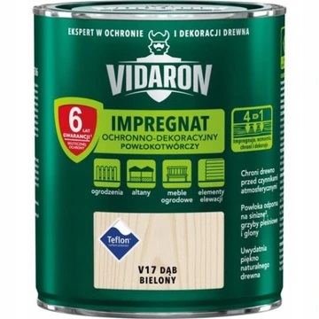 Vidaron Impregnat V17 Dąb Bielony Do Drewna 0,7L