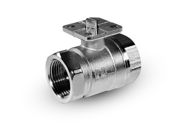 Zawór kulowy 1/2 cal DN15 PN40 pod siłownik
