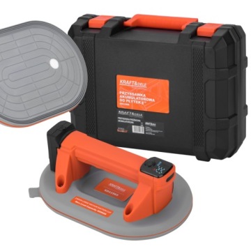 Přísavka Kraft&Dele Akumulátorové sklo Držák 240 mm 300 kg LCD