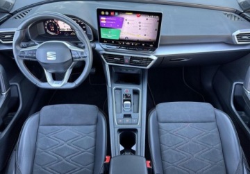 Seat Leon IV Hatchback 1.5 eTSI (MHEV) 150KM 2024 Seat Leon FR 1.5eTSI 150KM DSG Gwarancja Matrix Kamera ACC Beats 18 Kessy, zdjęcie 16