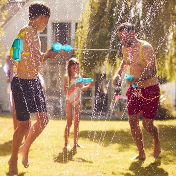 ВОДЯНЫЕ ПИСТОЛЕТЫ С РЮКЗАКОМ ДЛЯ СКИРТА ДЛЯ ДЕТЕЙ СО СЛОНИКОМ ПОДАРОК ​​ДЛЯ ДЕТЕЙ