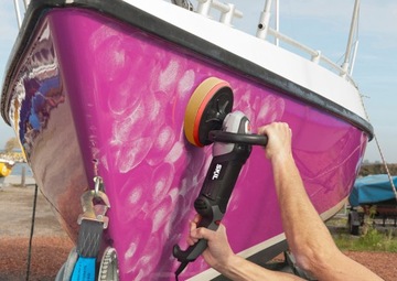 ПОЛИРОВАЛЬНАЯ МАШИНА 1200Вт 180мм 1144 ЛЫЖИ + 1 ШЕРСТЬ + 2 ГУБКИ