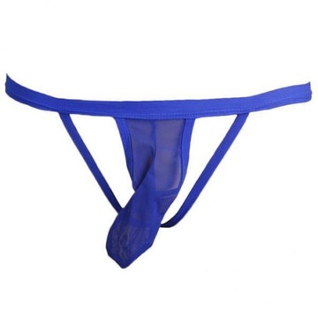 4xSeksowne męskie urocze siatkowe stringi 4 szt