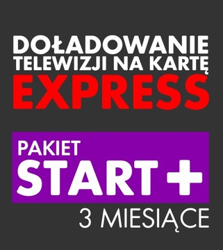 Doładowanie TNK Pakiet START+ 3M