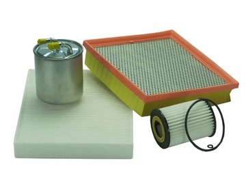 CHRYSLER 300C 11- 3.0 CRD DIESEL FILTRY SADA