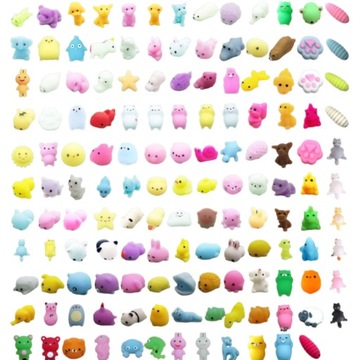 78 SZT GNIOTEK ANTYSTRESOWA mochi squishy zabawka fidget gniotki