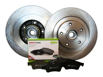 TARCZE KLOCKI HAMULCOWE TYŁ RENAULT LAGUNA III