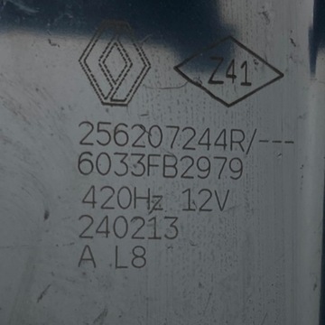 KLAKSON SIGNÁL RENAULT TRAFIC III FACELIFT IV NISSAN NV300 256207244R