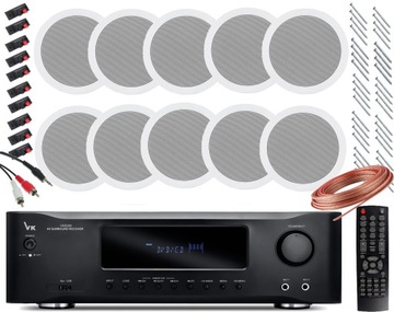 GŁOŚNIKI SUFITOWE JBL WZMACNIACZ BLUETOOTH 10 szt