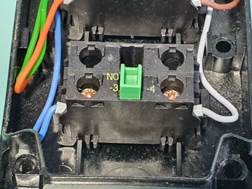 ABB КАССЕТА 1НО + 1НО КНОПКИ ВОЗВРАТ КНОПКА ЛАМПОЧКА