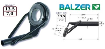 PRZELOTKA SZCZYTOWA BALZER SIK INLAY F-13,5/7,0 mm