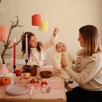 MUSHIE Talerzyk z Przyssawką Classic Blush