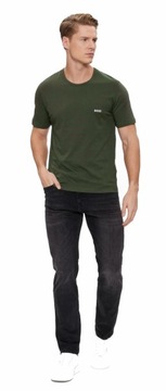 Koszulka męska T shirt HUGO BOSS koszulki 3pack 3pak 3 szt bawełniane