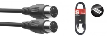 Stagg SMD1 - kabel MIDI 1m