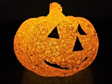 СВЕТЯЩАЯСЯ ТЫКВА СВЕТОДИОДНАЯ ФИГУРКА ХЭЛЛОУИН НА БАТАРЕЯХ ДЕКОРАТИВНЫЙ ОРНАМЕНТ
