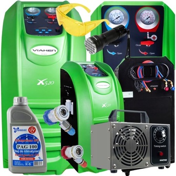 STACJA KLIMATYZACJI VIAKEN X520 OZONATOR GAZ R134A