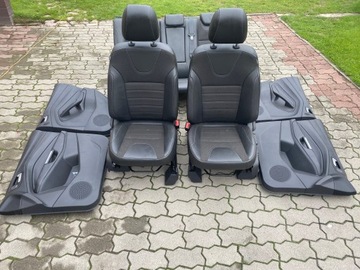 FORD KUGA MK2 FOTELE FOTEL KANAPA WNĘTRZE PÓŁSKÓRA