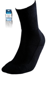 Skarpety zdrowotne frotte Medic Deo Silver 38-40 czarne